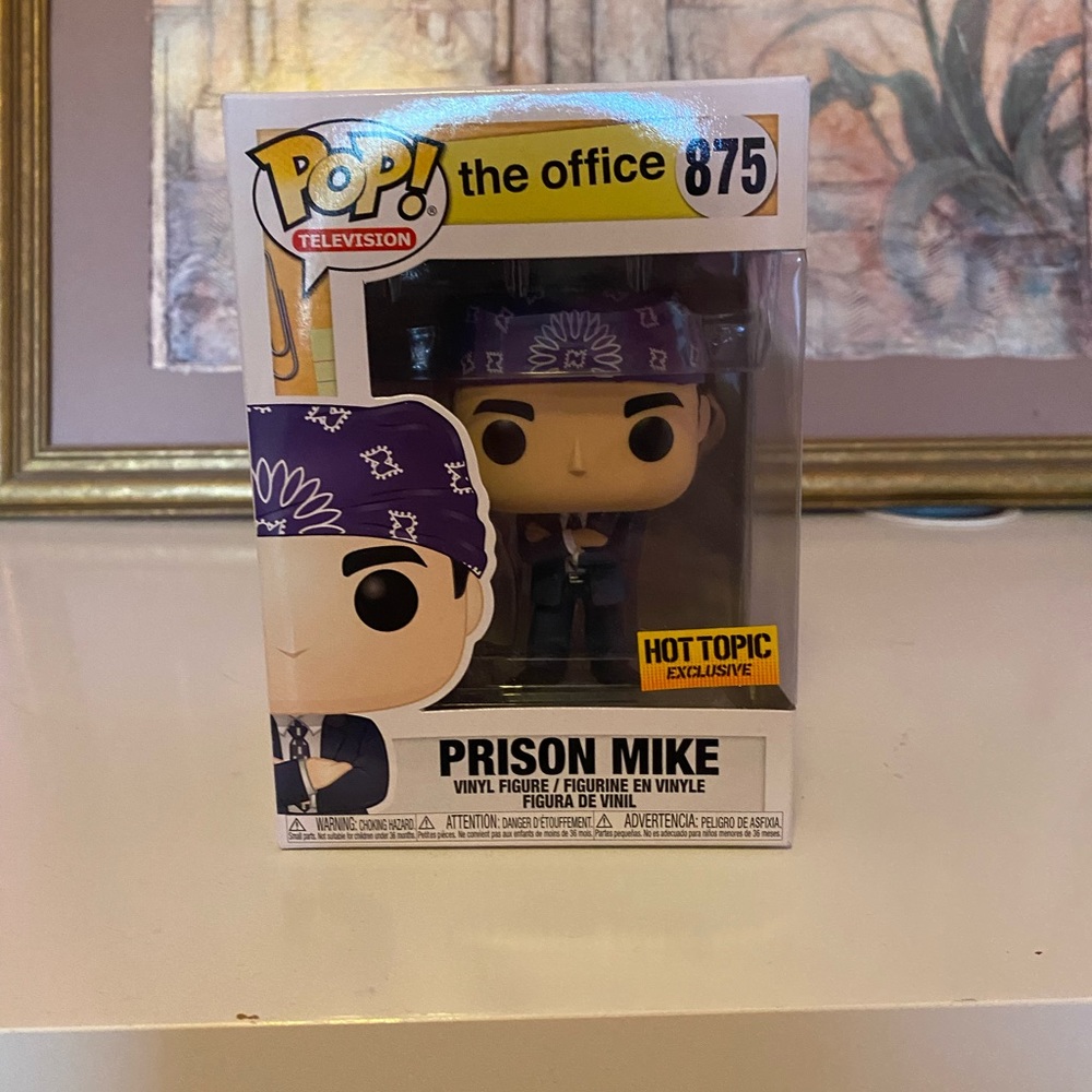 NWT Prison Mike The Office Funko Pop